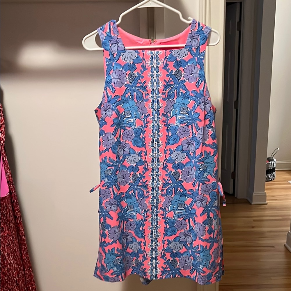 Lilly Pulitzer Donna Square Neck Romper Size 10